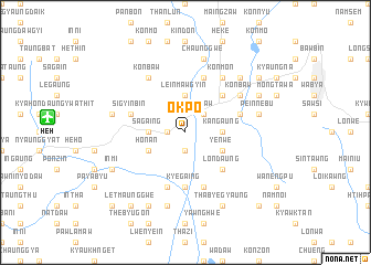 map of Okpo