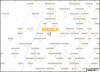 map of Okpuala
