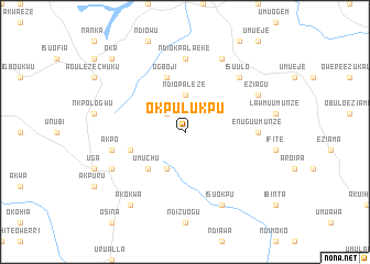 map of Okpulukpu