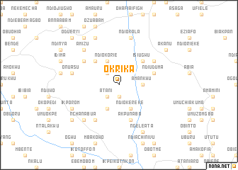 map of Okrika