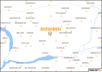 map of Okrukbaşı