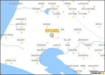 map of Oksbøl
