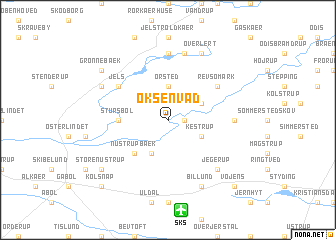 map of Oksenvad