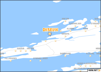 map of Oksevik