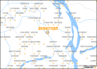 map of Okshitkon