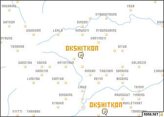 map of Okshitkon