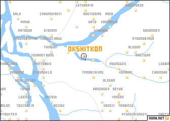 map of Okshitkon