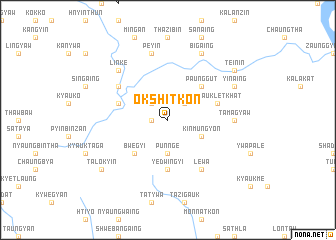 map of Okshitkon