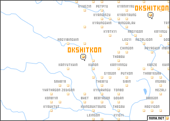 map of Okshitkon