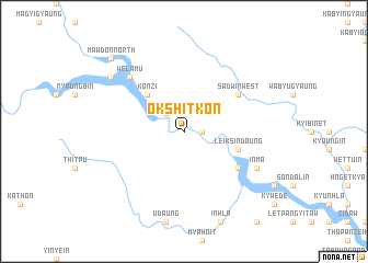 map of Okshitkon