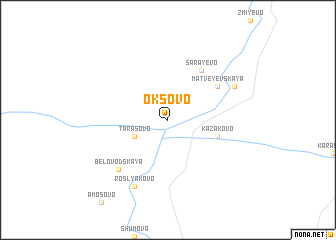 map of Oksovo