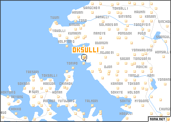 map of Oksŭl-li