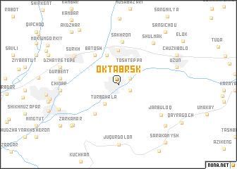 map of Oktabrsk