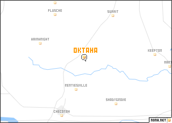 map of Oktaha