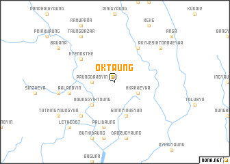 map of Oktaung