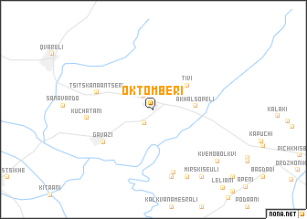 map of Okʼtomberi