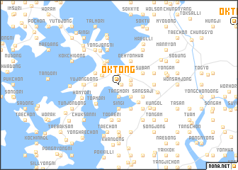 map of Ok-tong