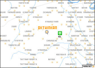 map of Oktwinkan