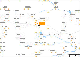 map of Oktwin