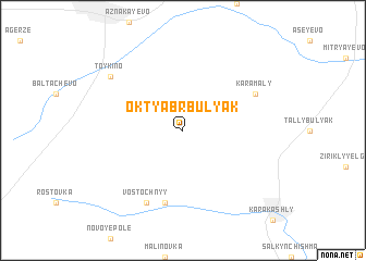 map of Oktyabr\