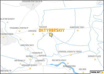 map of Oktyabr\