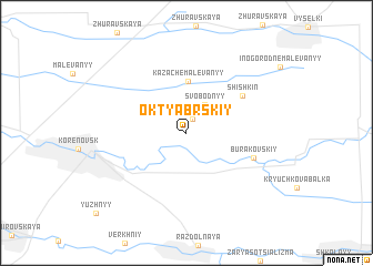 map of (( Oktyabr\