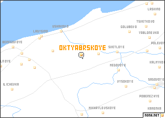 map of Oktyabrʼskoye