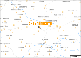 map of Oktyabr\