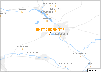 map of Oktyabrʼskoye