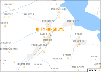 map of Oktyabr\