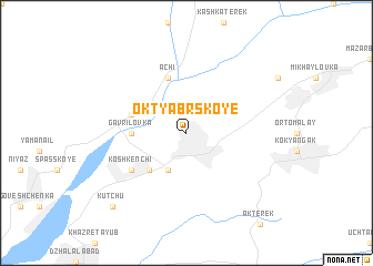 map of Oktyabrʼskoye