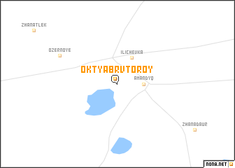 map of Oktyabr\