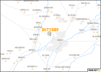 map of Oktyabrʼ