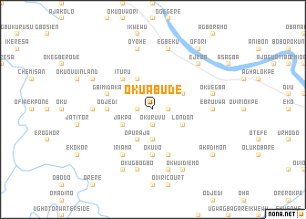 map of Okuabude