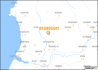 map of Ōkubogumi