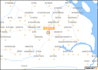 map of Okuda