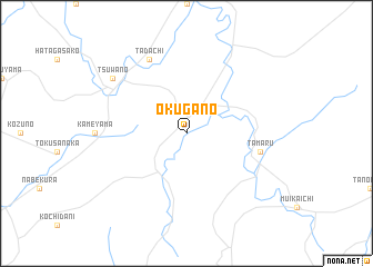 map of Okugano