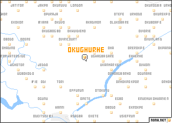 map of Okughurhe