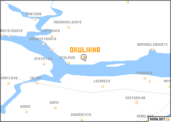 map of Okulikha