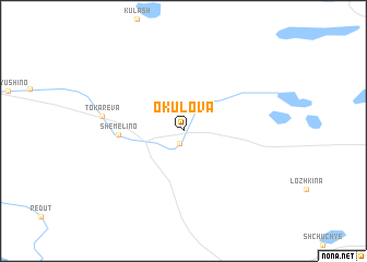 map of Okulova