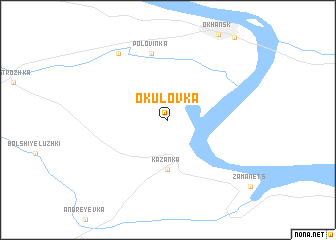 map of Okulovka