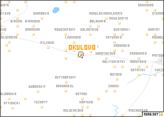 map of Okulovo