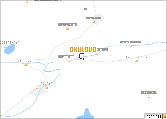 map of Okulovo