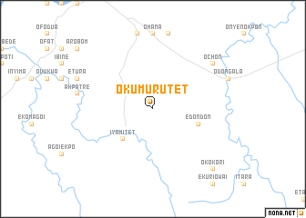 map of Okumurutet