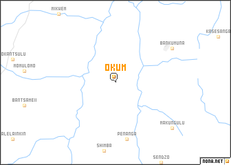 map of Okum