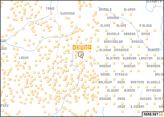 map of Okuna