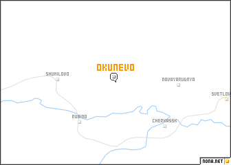 map of (( Okunëvo ))