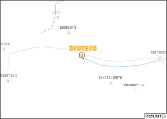 map of Okunevo