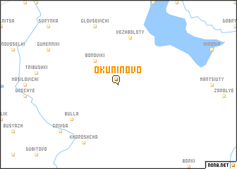 map of Okuninovo