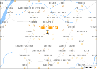 map of Okunkungi